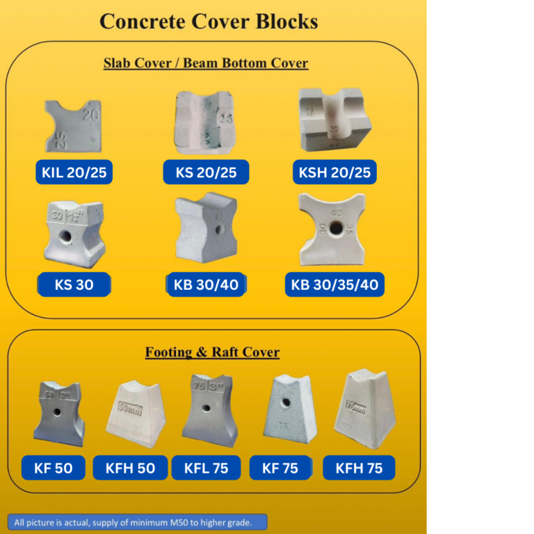 Concrete Cover Blocks – Kaki Industries